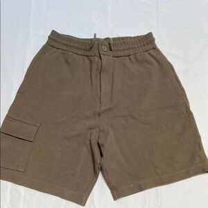 Zara Brown Cargo 100% Cotton Shorts